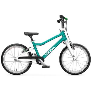 Woom GO 3 16 Zoll Diamant Metallic Türkis - Kinderfahrrad Woom GO 3 16 Zoll Diamant Metallic Türkis - Kinderfahrrad