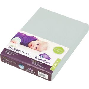 Sábana ajustable Träumeland de Jersey - Transpirable, Amigable con la piel, Elástica Sábana ajustable Träumeland de Jersey - Transpirable, Amigable con la piel, Elástica
