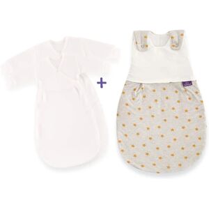 TRÄUMELAND Babyschlafsack - 3-tlg. Set, Blau, Gelb, 50/56 - Babyschlafsack TRÄUMELAND Babyschlafsack - 3-tlg. Set, Blau, Gelb, 50/56 - Babyschlafsack