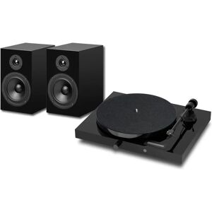 Pro-Ject Juke Box E1 Turntable Set with Speakers - Black Pro-Ject Juke Box E1 Turntable Set with Speakers - Black