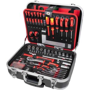 Malette à outils Holzmann WZK167PRO - Trolley 167 pièces Malette à outils Holzmann WZK167PRO - Trolley 167 pièces