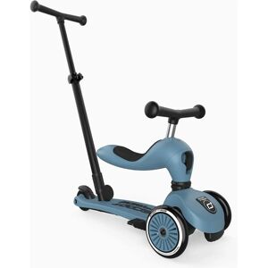 Scoot & Ride Highwaykick 1 Push & Go - Stal - 2w1 Jeździk i Skuter Scoot & Ride Highwaykick 1 Push & Go - Stal - 2w1 Jeździk i Skuter