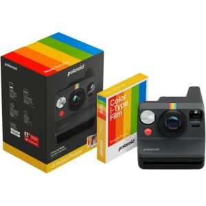 Polaroid Now Generation 3 Black Instant Camera with 8 Photo Color i-Type Film Polaroid Now Generation 3 Black Instant Camera with 8 Photo Color i-Type Film
