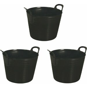 Plg 40L Flexible Storage Bucket - Multi-Purpose Plastic Container Plg 40L Flexible Storage Bucket - Multi-Purpose Plastic Container