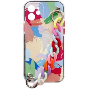 Hurtel Étui à Chaîne Multicolore - Protection Téléphone - Publicité Hurtel Étui à Chaîne Multicolore - Protection Téléphone - Publicité
