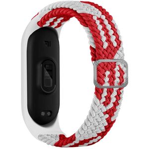 Hurtel Flettet stofrem til Xiaomi Mi Smart Band 5 / 6 Hurtel Flettet stofrem til Xiaomi Mi Smart Band 5 / 6