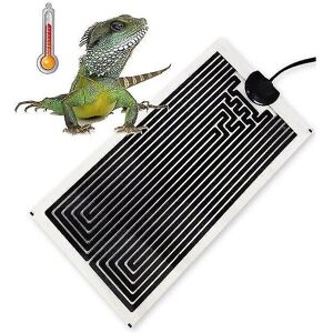 Unbranded Reptile Vivarium Heat Mat - 42x28cm - Thermostat Controller Unbranded Reptile Vivarium Heat Mat - 42x28cm - Thermostat Controller