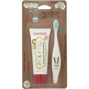 Jack N Jill Natürliche Zahnpasta & Zahnbürsten Set - Kinderzahnpflege Jack N Jill Natürliche Zahnpasta & Zahnbürsten Set - Kinderzahnpflege
