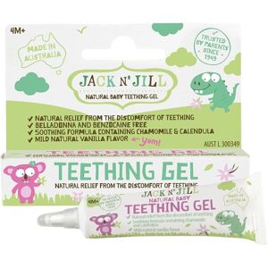 Gel de dentition naturel Jack N’ Jill - Apaisant pour bébés 15g - Publicité Gel de dentition naturel Jack N’ Jill - Apaisant pour bébés 15g - Publicité