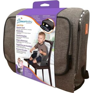 Asiento elevador portátil gris de Dreambaby - Asiento de refuerzo Asiento elevador portátil gris de Dreambaby - Asiento de refuerzo