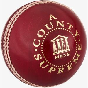 Readers County Supreme Cricket Ball - Red - Youth - Cricket Ball Readers County Supreme Cricket Ball - Red - Youth - Cricket Ball