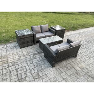 Fimous High Back Rattan Garden Furniture Sofa Sets - Garden furniture set Fimous High Back Rattan Garden Furniture Sofa Sets - Garden furniture set