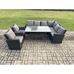 Fimous - GF-8R - 8-Sitzer - Rattan - Gartenmöbel-Set Fimous - GF-8R - 8-Sitzer - Rattan - Gartenmöbel-Set