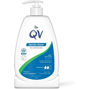 QV Gentle Wash - Sensitive Skin - 500ml/500g - Cleanser QV Gentle Wash - Sensitive Skin - 500ml/500g - Cleanser