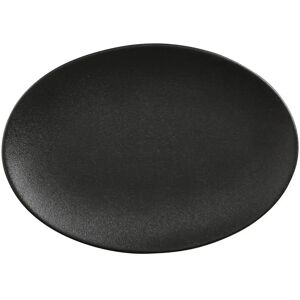 Maxwell & Williams Caviar Black Salad Bowl - Oval Ceramic 35x25cm Maxwell & Williams Caviar Black Salad Bowl - Oval Ceramic 35x25cm