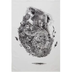 Maxwell & Williams Marini Ferlazzo Koala Tea Towel - White Maxwell & Williams Marini Ferlazzo Koala Tea Towel - White