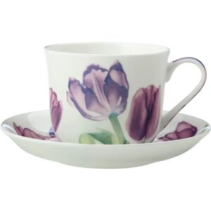 Maxwell & Williams Floriade kopp og serveringsfat - Flerfarget - Kopp og Fat - Home Room Maxwell & Williams Floriade kopp og serveringsfat - Flerfarget - Kopp og Fat - Home Room