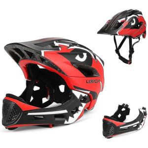 Unbranded Kids Detachable Full Face Helmet - Safety Helmet for Roller Skating Unbranded Kids Detachable Full Face Helmet - Safety Helmet for Roller Skating