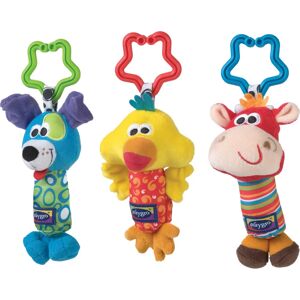 Playgro Tinkle Trio för bebis - Färgglad hängande leksak Playgro Tinkle Trio för bebis - Färgglad hängande leksak