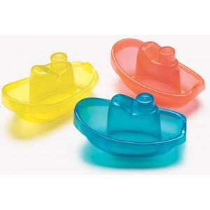 Barca da bagno Playgro - Set di 3 colori vivaci e galleggianti Barca da bagno Playgro - Set di 3 colori vivaci e galleggianti