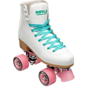 Patins Impala Blancs - Col rembourré doux - Semelle intérieure amovible - 37 - Femme - Publicité Patins Impala Blancs - Col rembourré doux - Semelle intérieure amovible - 37 - Femme - Publicité