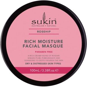 Mascarilla facial de humedad rica en rosa mosqueta - Todos los tipos de piel Mascarilla facial de humedad rica en rosa mosqueta - Todos los tipos de piel