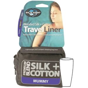 Sea to Summit Silk + Cotton Mummy navy Sea to Summit Silk + Cotton Mummy navy