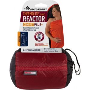 Sea To Summit Reactor Plus (Kompakt) - Svart/Röd sovsäcksöverdrag Sea To Summit Reactor Plus (Kompakt) - Svart/Röd sovsäcksöverdrag