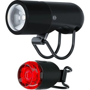 Knog Plugger Twin Pack Bike Light Set - Black Knog Plugger Twin Pack Bike Light Set - Black
