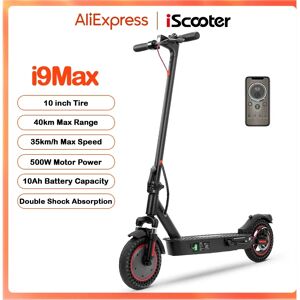 Scooter eléctrico i9Max 10 pulgadas 500W Doble absorción Scooter eléctrico i9Max 10 pulgadas 500W Doble absorción