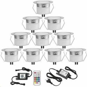 Unknown - 0,6W Ø31mm RGB IP67 - Controlador WiFi - Luz de suelo exterior Unknown - 0,6W Ø31mm RGB IP67 - Controlador WiFi - Luz de suelo exterior