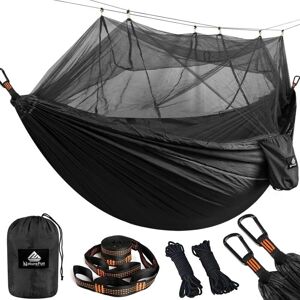 Generic - 260x140cm Ultralight - Negro - Hamaca Generic - 260x140cm Ultralight - Negro - Hamaca