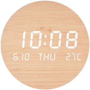 GOTRAYS - G201 - Wood Finish - LED - Wall Clock GOTRAYS - G201 - Wood Finish - LED - Wall Clock