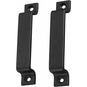 GOTRAYS - 2-Piece - Black Steel - Door Handle GOTRAYS - 2-Piece - Black Steel - Door Handle