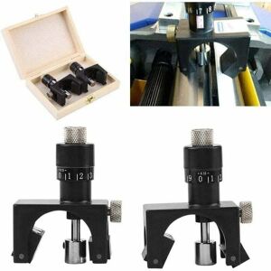 GOTRAYS - Magnetic Planer Jig - Magnetic base - 2-piece calipers - Blade alignment jig GOTRAYS - Magnetic Planer Jig - Magnetic base - 2-piece calipers - Blade alignment jig