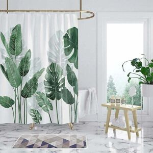 GOTRAYS - 180x200 cm - Antimoho - Cortina de ducha GOTRAYS - 180x200 cm - Antimoho - Cortina de ducha