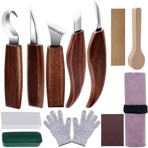 GOTRAYS 12-piece curved blade wood carving tool set GOTRAYS 12-piece curved blade wood carving tool set