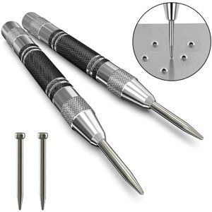 GOTRAYS Automatic Center Punch - 8 piezas - Center Punch Set GOTRAYS Automatic Center Punch - 8 piezas - Center Punch Set