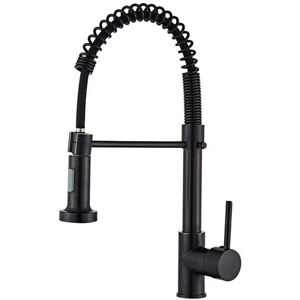 Grifo - Monomando Giratorio Latón - Acabado Negro - Faucet Grifo - Monomando Giratorio Latón - Acabado Negro - Faucet