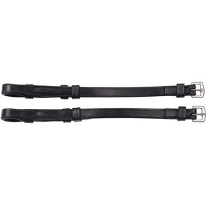 Pièces de joue Collegiate noires complètes - Matériel équestre - Publicité Pièces de joue Collegiate noires complètes - Matériel équestre - Publicité