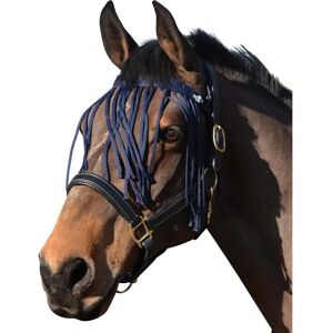 Franges anti-mouches Saxon Navy - Protection cheval - Publicité Franges anti-mouches Saxon Navy - Protection cheval - Publicité
