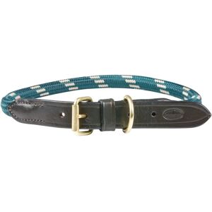 Collier pour chien en corde et cuir Weatherbeeta - Vert Chasseur - Moyen - Publicité Collier pour chien en corde et cuir Weatherbeeta - Vert Chasseur - Moyen - Publicité