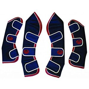 WeatherBeeta Bottes de Voyage Complètes Marine/Rouge/Blanc - Bottes de Voyage Cheval - Publicité WeatherBeeta Bottes de Voyage Complètes Marine/Rouge/Blanc - Bottes de Voyage Cheval - Publicité