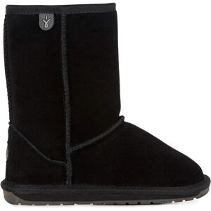 EMU Australia Wallaby Lo Teens - Schwarz - Langlebige Wildleder Schuhe - Schuhe EMU Australia Wallaby Lo Teens - Schwarz - Langlebige Wildleder Schuhe - Schuhe