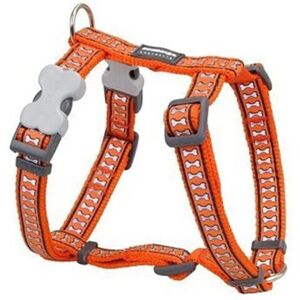 Red Dingo Bone Reflective Dog Harness - 25-39 cm Red Dingo Bone Reflective Dog Harness - 25-39 cm