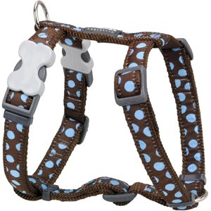 Imbracatura per cani Red Dingo a pois blu marrone - Imbracatura Imbracatura per cani Red Dingo a pois blu marrone - Imbracatura