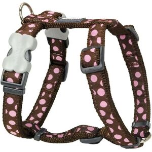 Red Dingo Dog Harness Pink Brown Spots - 30-48 cm Red Dingo Dog Harness Pink Brown Spots - 30-48 cm