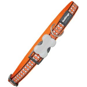 Red Dingo Bone Reflective Orange - Dog Collar Red Dingo Bone Reflective Orange - Dog Collar