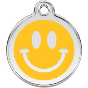 Red Dingo Smiley Dog & Cat ID Tags - Small Red Dingo Smiley Dog & Cat ID Tags - Small