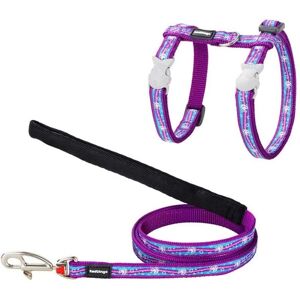Red Dingo Unicorn Purple Blue Cat Harness Red Dingo Unicorn Purple Blue Cat Harness